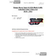 Range Rover Sport (L320) Black Grille with Red Trim 3 Piece Set - Autobiogrophy look